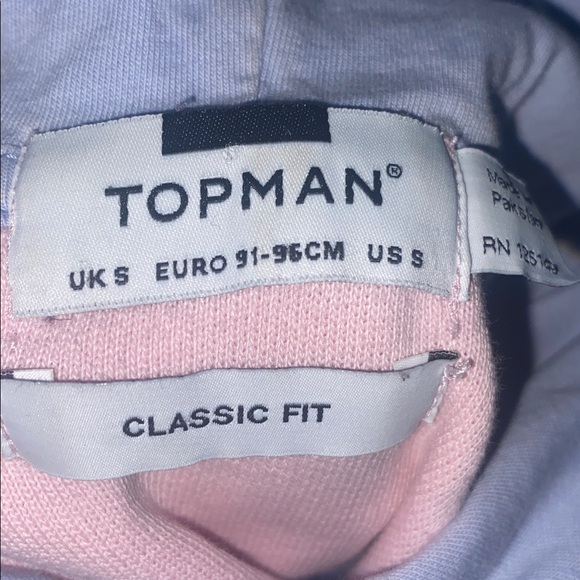 Topman Pastel colorblock hoodie S - Picture 6 of 6